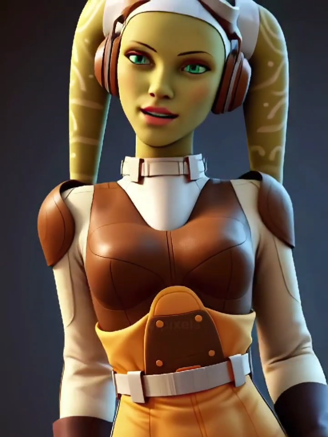 Hera Syndulla 💚 #herasyndulla #starwarstiktok #starwarsfan #cartoon #aianimation 