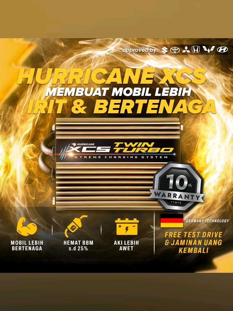 Pemasangan HurricaneXCS Twin Turbo di mobil Toyota Avanza Veloz. Hubungi 0819-7500-500 untuk info lebih lanjut. #otomotif #mobil #aki #toyota #avanza 