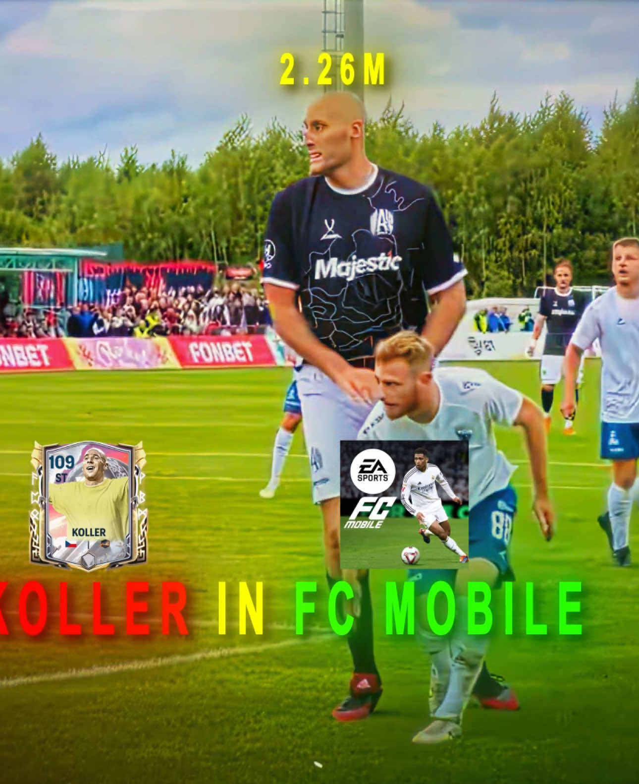 Koller in fc mobile ☠️📏 #fifa22 #fifamobile22 #eafcmobile #eafc24 