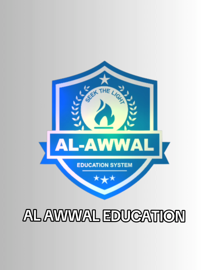 AL AWWAL EDUCATION SYSTEM SCHOOL  #logo #AlAwwalEducation #foryou #FYP #ExcellenceInEducation 