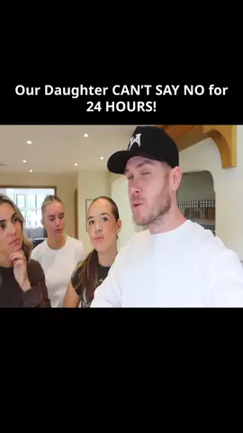 Our Daughter CAN'T SAY NO for 24 HOURS! #12