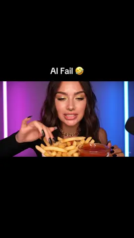 Ai Fail 🤣 #asmr #foryoupage #EatingASMR #aifail #asmrtiktoks 