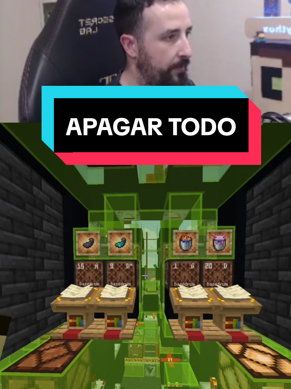 ¿Apagar todo? #Minecraft #minecrafttutorial #minecraftmemes #minecraftbuilding #gaming 
