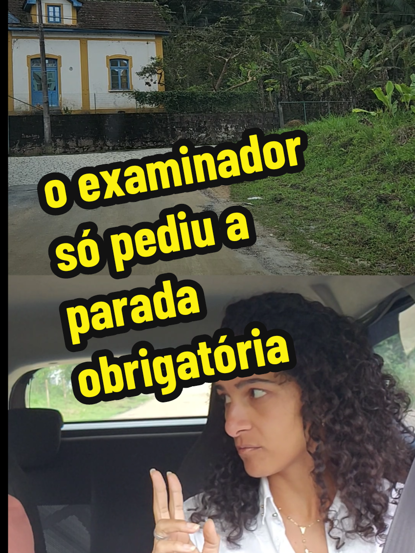 o examinador fez um pedido e o aluno não soube executar #autoescola #teste #nervoso #raiva #errado 
