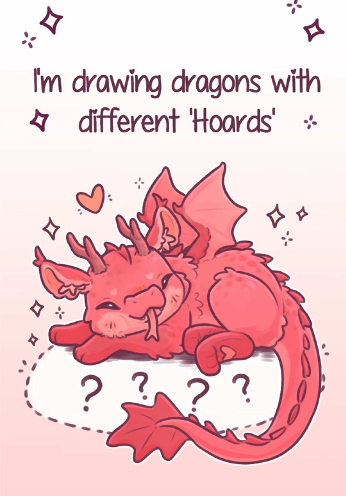 ✨ If I was a dragon I reckon my hoard would mostly be Terry Pratchett books, Tolkien books and Manga 🌸 what would yours be?? ✨ • #fantasyart #clipstudiopaint #dragonart #dragon 