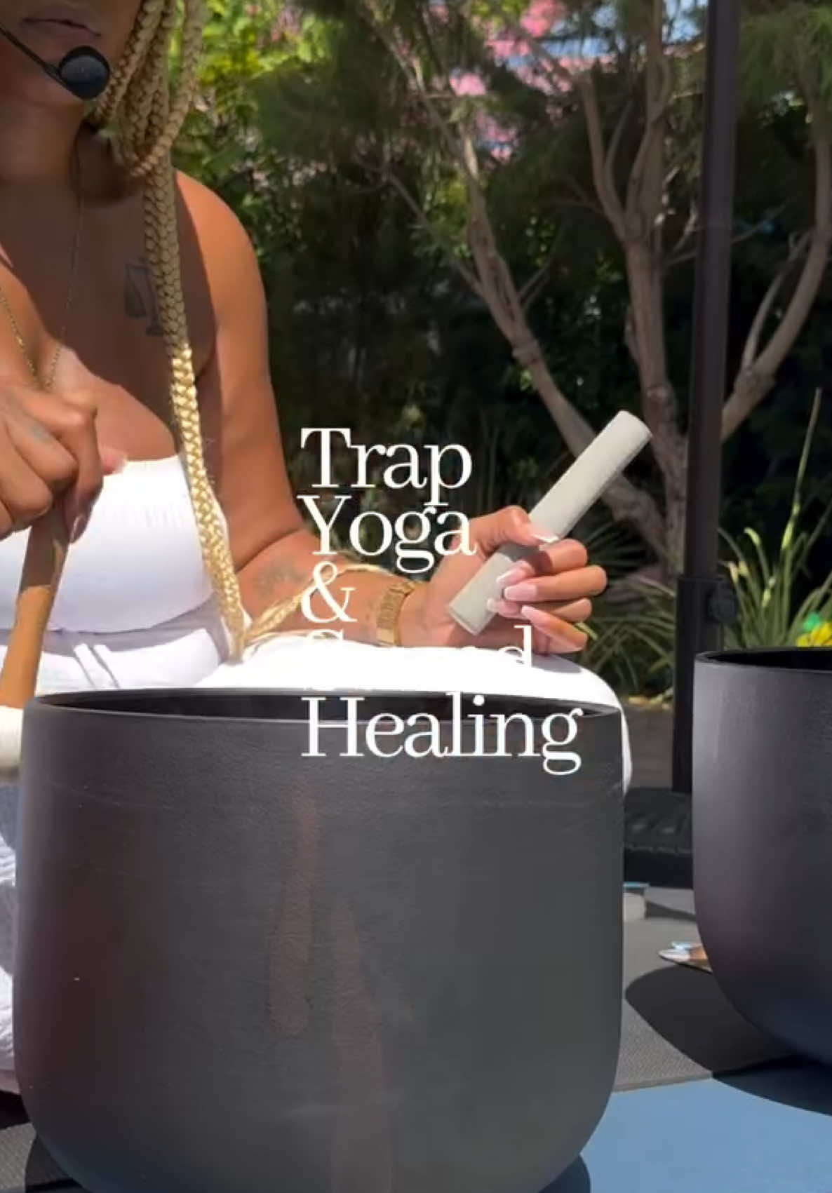 🔥T.R.A.P YOGA is BACK!  Yes, we are offering TWO experiences at the @Pemberton  🌻Poolside Sound Healing and TRAP Yoga! We hope you’re as excited as we are.  👀 Which experience will you join first? Let us know in the comments.