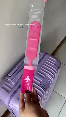 For sure makikita mo agad pag eto ung tag mo #luggagetag #luggage #travel #baggage #fyp 