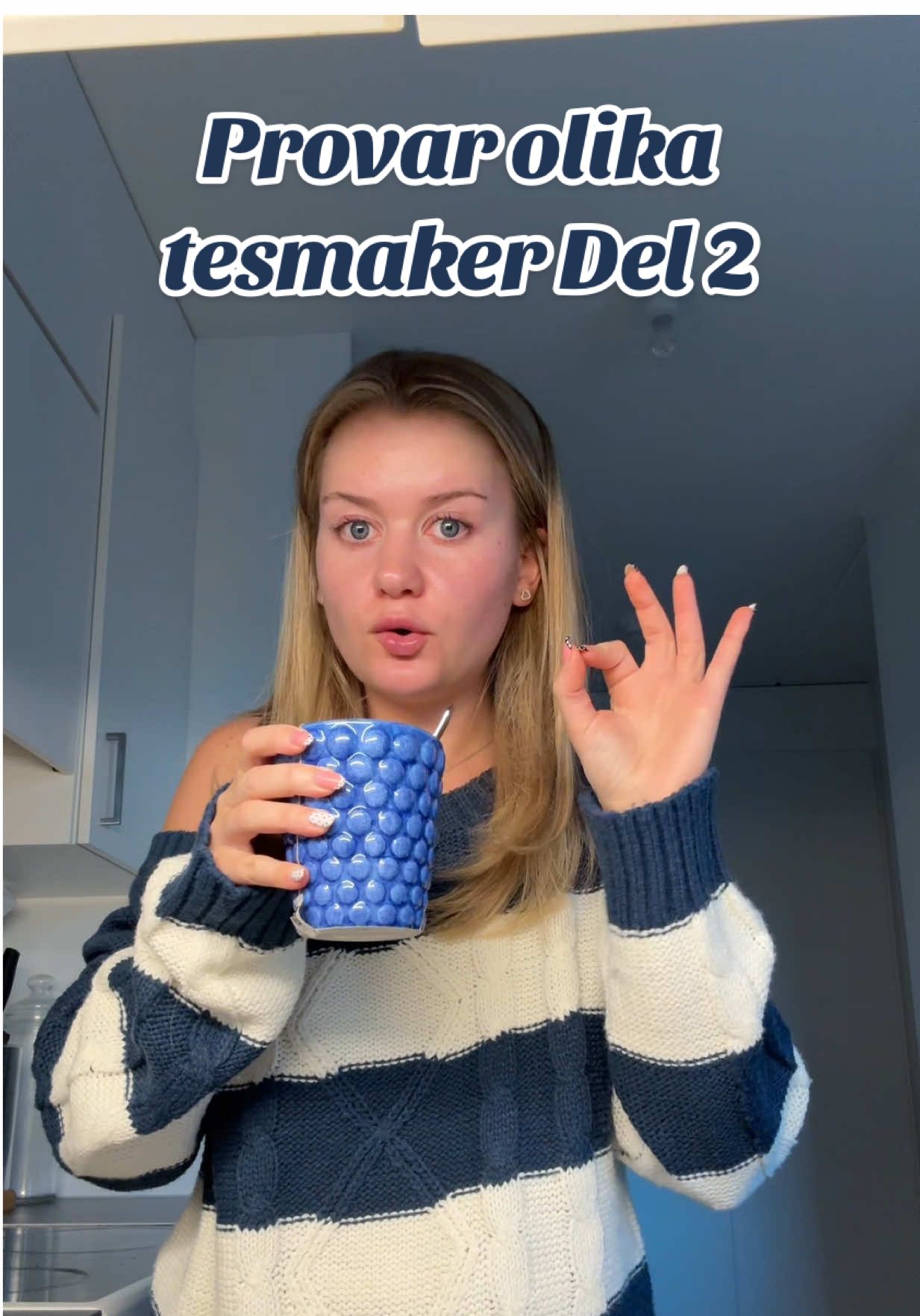 Är officiellt en tetjej nu🥰🫖 #testar #te 