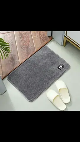 Thảm nỉ lau chân hình chữ nhật, chùi chân lông mềm mịn dày dặn đế chống trơn trượt#thamnichuichan#thamlauchan