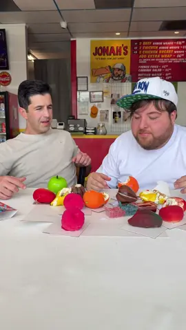 Trying the viral pastries with @Noubs Candy @Josh Peck 