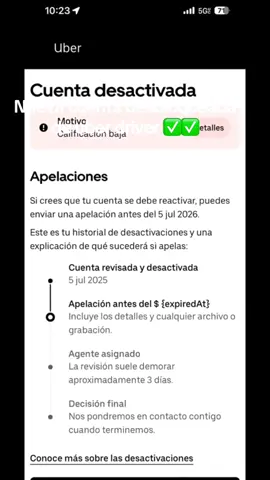 Nueva cuenta desbloqueada de Uber driver ✅✅  #uberaccountissue #uberaccountreactivation #instacartfails #sparkdriver #amazonflex 