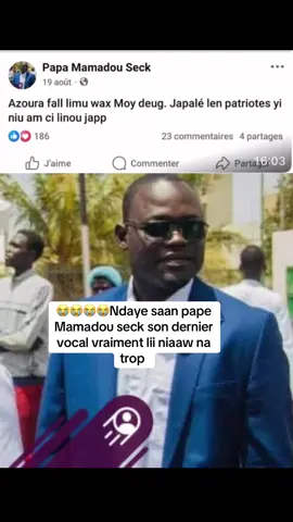 #MOUSSA #NDIAYE #COORDONATEUR #JPS #MBACKE 