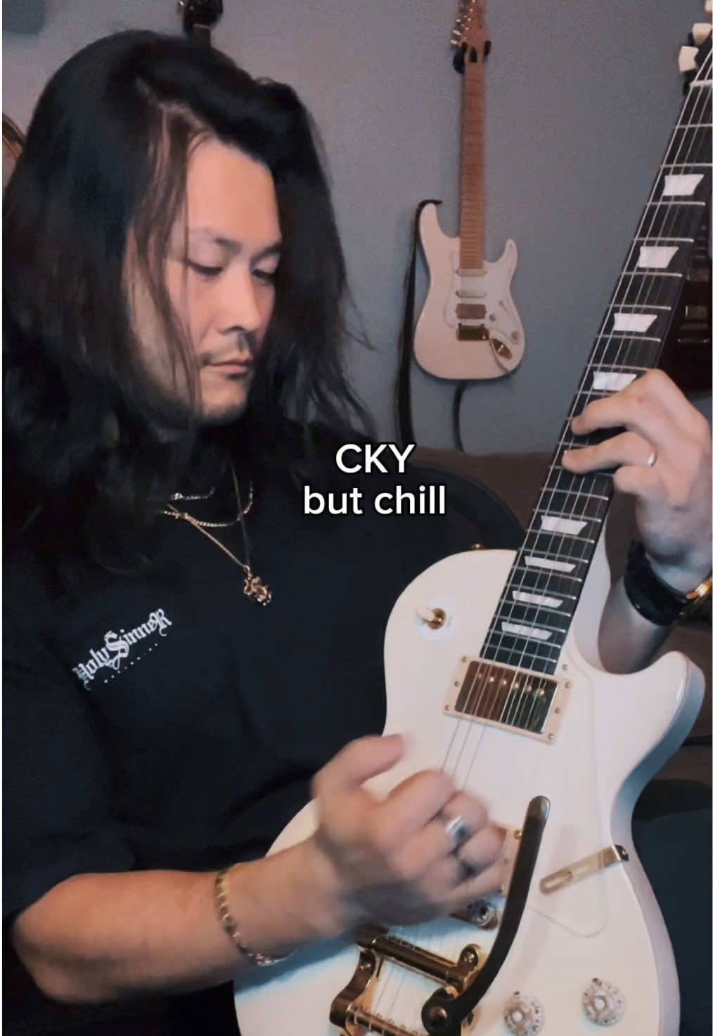 96 (quiet) bitter beings 🤫 #guitartok #guitarplayer #cky 