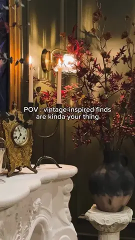 Drop HOME below for these vintage-inspired finds from #AtHomePartner I added so many vintage inspired finds around the house that go with my current decor seamlessly! Which is your fav?