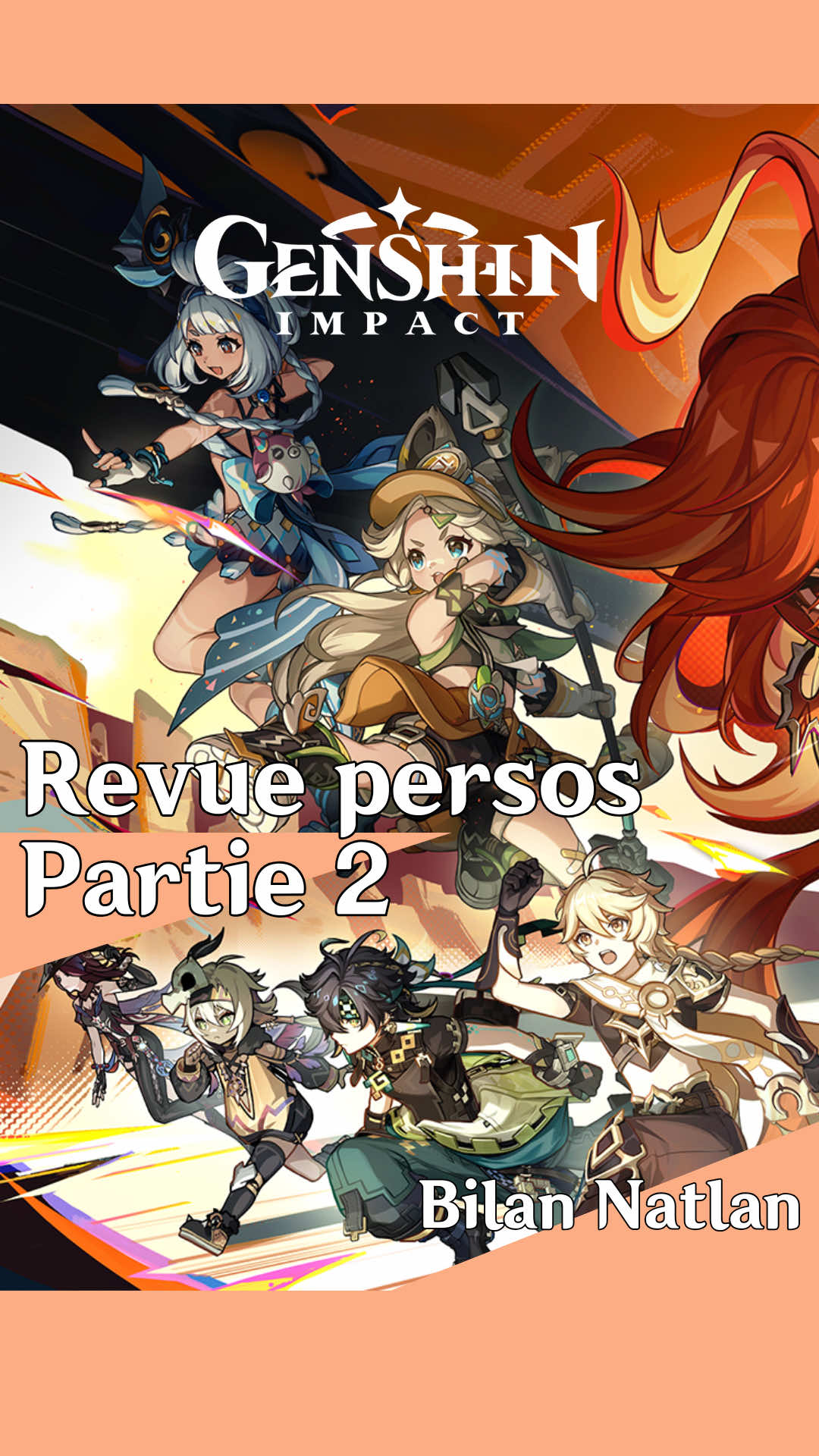Bilan des personnages de Natlan partie 2 avec Mavuika, Citlali, Chasca et Ororon. #GenshinImpact #genshinfr #mavuika #citlali #chasca 