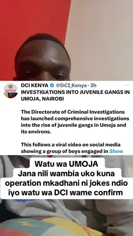 Watu wa UMOJA  Jana nili wambia uko kuna operation mkadhani ni jokes ndio iyo watu wa DCI wame confirm …#v#viralvideov#viraltiktokv#videot#tiktokindiat#tiktok#kenyantiktokers#ohanglamusic#politics#maandamano#kenyancomedy🇰🇪  