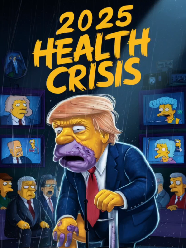 Simpsons Predict Donald Trump Faces a Sware Health issue in 2025. #trump #healthissue #usa #thesimpsons #simpsonprediction 