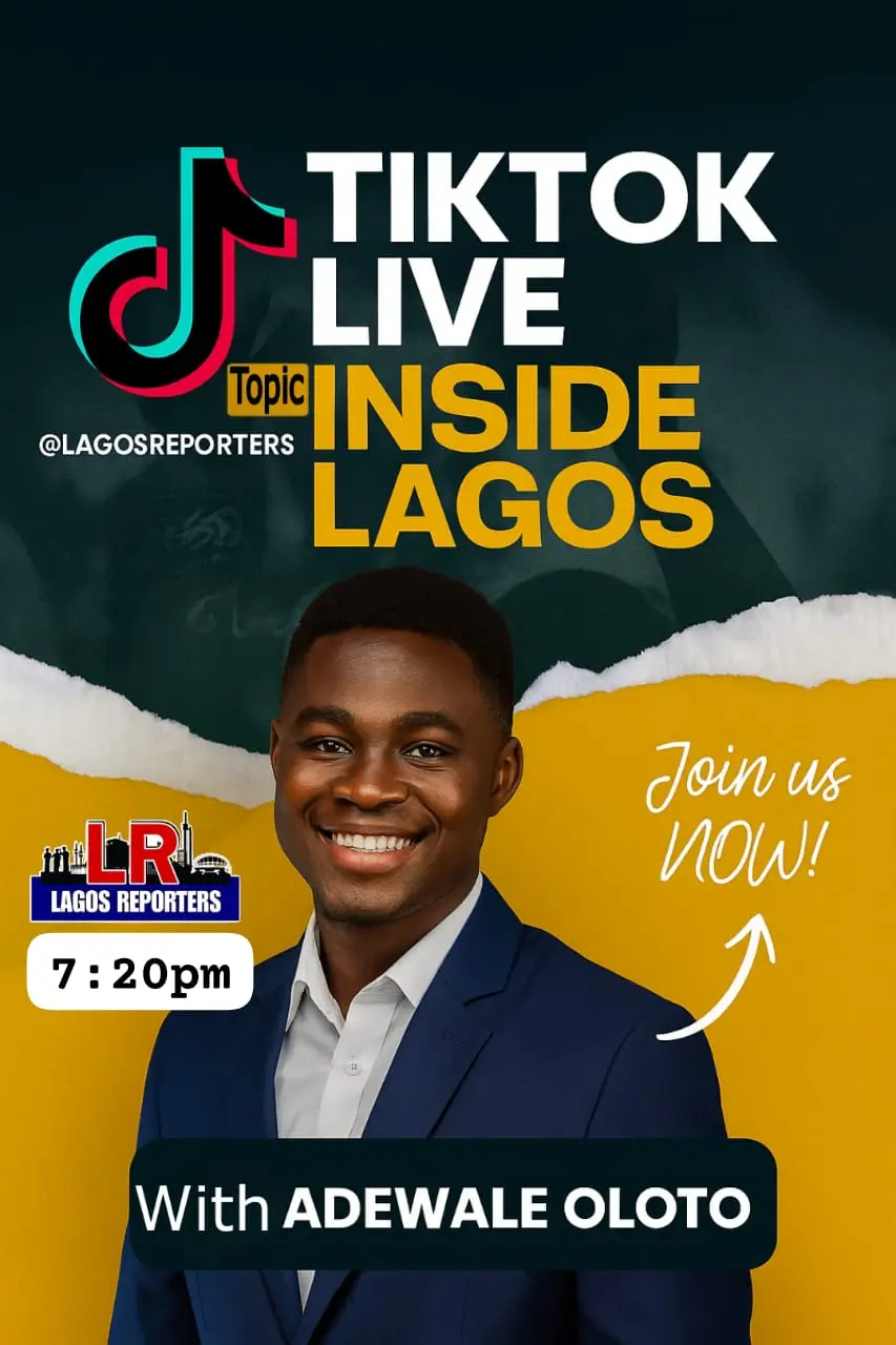 Inside Lagos: Join us on TikTok Live Inside Lagos with Adewale Oloto 🎙️ Join Adewale Oloto on TikTok Live Inside Lagos as we dig deep into these challenges, hear your views, and call for urgent action. 📌 This is your chance to share your Lagos experience from unsafe streets to blocked drainages and dirty markets. 👉 Don’t just complain at home, join the conversation LIVE!