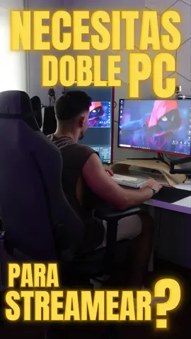 Es necesario un doble pc/ordenador para ser un streamer como dice el xocas? En este video te cuento por que se usa los dobles pc en stream #tipsstreamers #obsstudio #doblepc #streamer #juanluluvt 