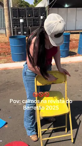 Aqui não tico tico! Passa nada kkkk 🚫😂#barretos #revista #rodeio #camping #fly 