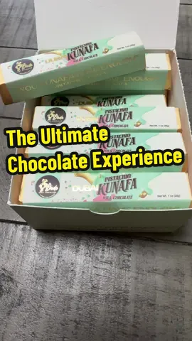 This box of 15 fun size Dubai pistachio milk chocolate bars are amazing. There are a few other flavors to choose from but the milk chocolate pistachio is my absolute favorite. #thedodo #dubaichocolate #pistachio #snack #tiktokshopcreatorpicks  