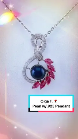 Olga F 👸 Pearl W/.925 Pendant  Tik tok DezLin Jewelry Video - get yours today!!  -to order link in bio or go to DezLin.com Based in USA, California 🇺🇸 Thank You, We appreciate your order   #jewelry #deals  #pearl  #shopping  #sterlingsilver  https://dezlin.com/search?q=oysters&type=product&options%5Bprefix%5D=last