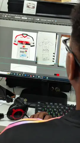 Del papel al diseño, y del diseño… a la cancha 🔥 #Crower 