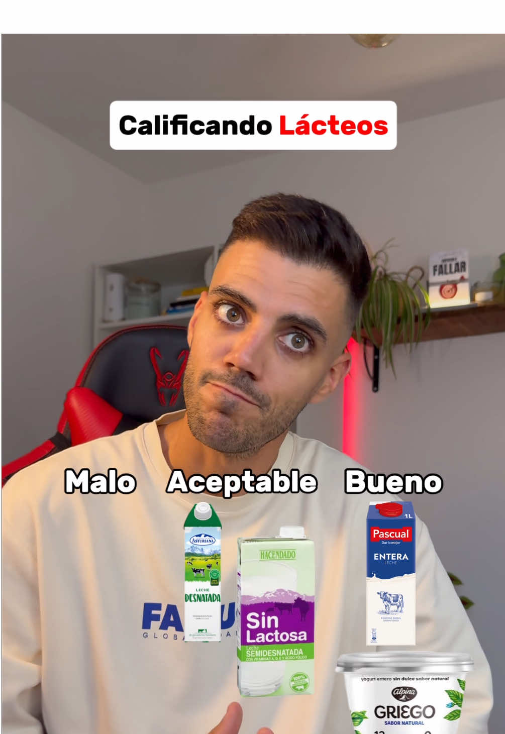 🥛 ¿Todos los lácteos son iguales? Algunos parecen sanísimos… pero no lo son tanto. Hoy los clasifico en malo, aceptable y bueno para que sepas qué meter en tu nevera sin dudas. 👉 Sígueme para más guías claras sobre nutrición y salud. #Lácteos #Nutrición #Salud #HábitosSaludables #Alimentación 