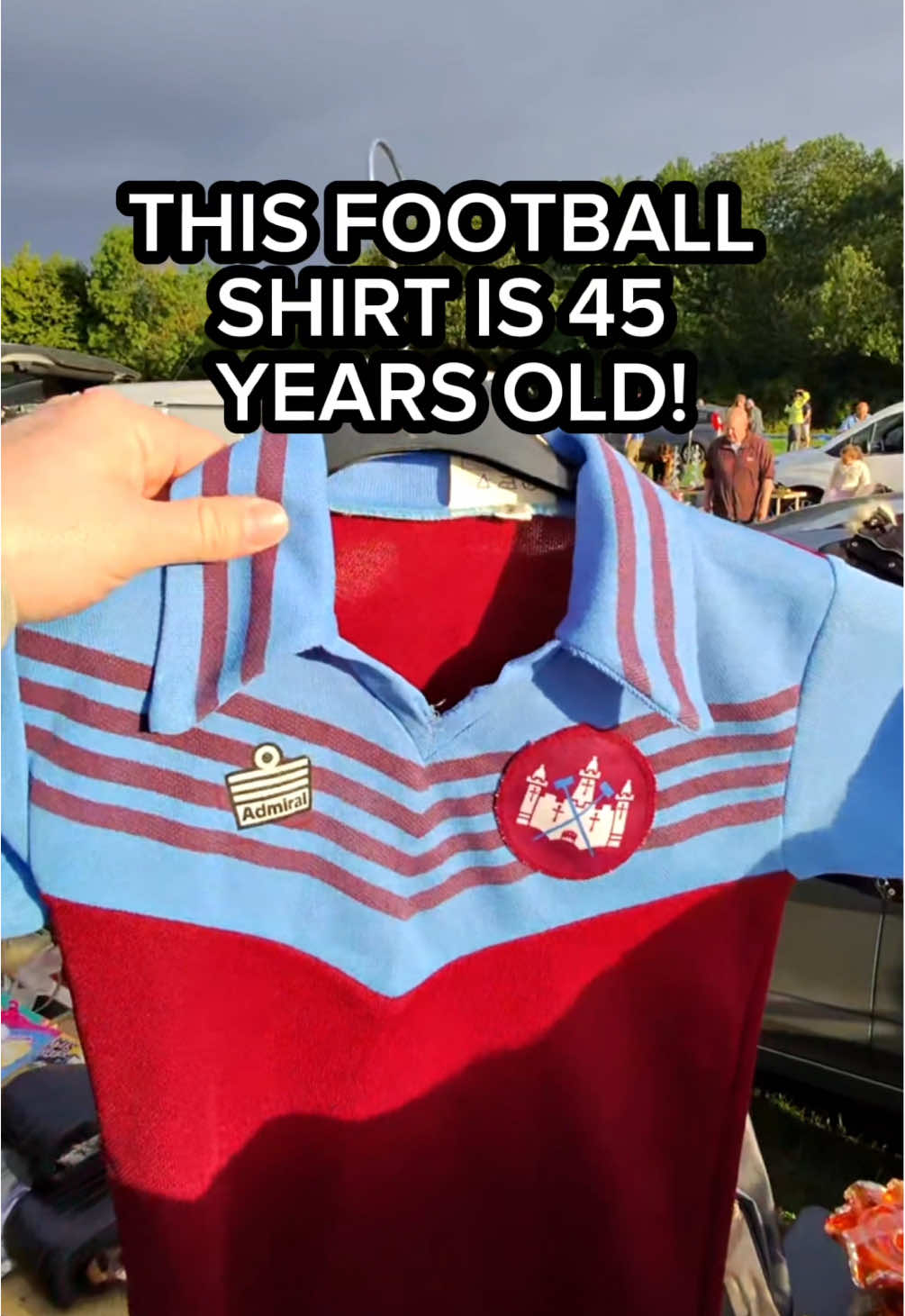 Twice my age!🚘🥾 • Check out the link in my bio for all other channels! • • •  #carbootsale #carboot #thriftwithme #vintageclothing #thriftwithme 