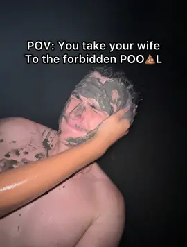 Lowkey was kinda spooky that night! Still a fun date tho 🤷🏻 #pov #datenight #hotsprings 