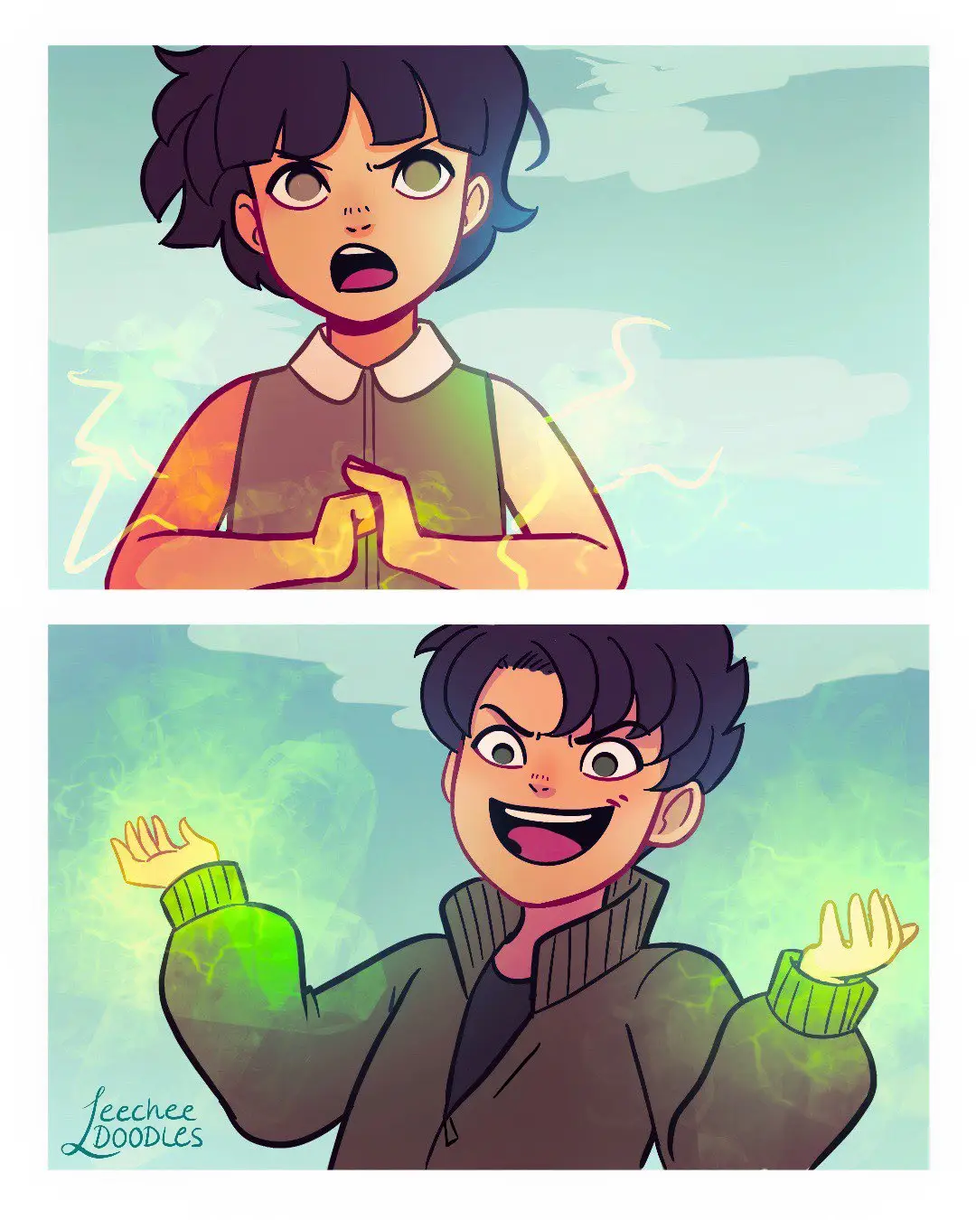 #buttercup #blossom #bubbles #boomer #brick #butch #ppg #csp #fanart #minicomic 