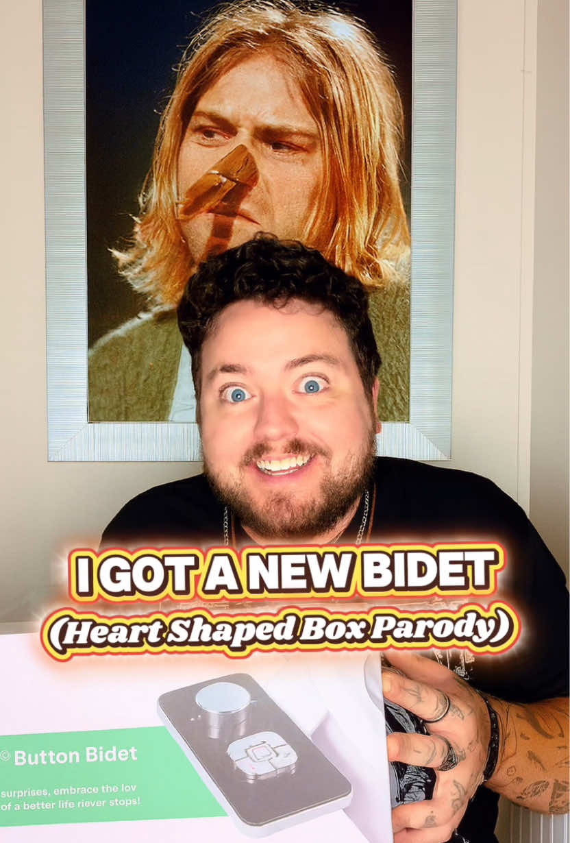 I’ve never been cleaner! 😉😂 #bidet #funny #parodysong #rollingblue #joeykalico 