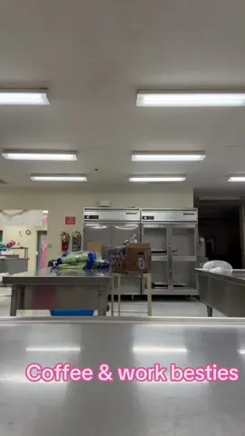 When you get to work early & think you have time to make your coffee… but all the girls were there early too! You get a silly audience while you make your TikTok coffee 🤣🤣🤣 ##coffee##premierprotein##coffeemate##workbesties##silly@@Jessie💚@@Haley@@Elyssa Cain