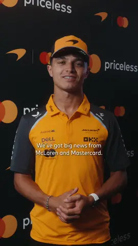 Presentamos al McLaren Mastercard Formula 1 Team.  Estamos orgullosos de convertirnos en el Socio Oficial de Nombres a partir de 2026, poniendo a los fans en la pole position. #priceless