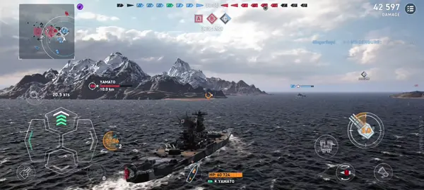 Comandernya panik🤣😭😭 #ijnyamato #worldofwarshipslegends #wargaming #gamersoftiktok 