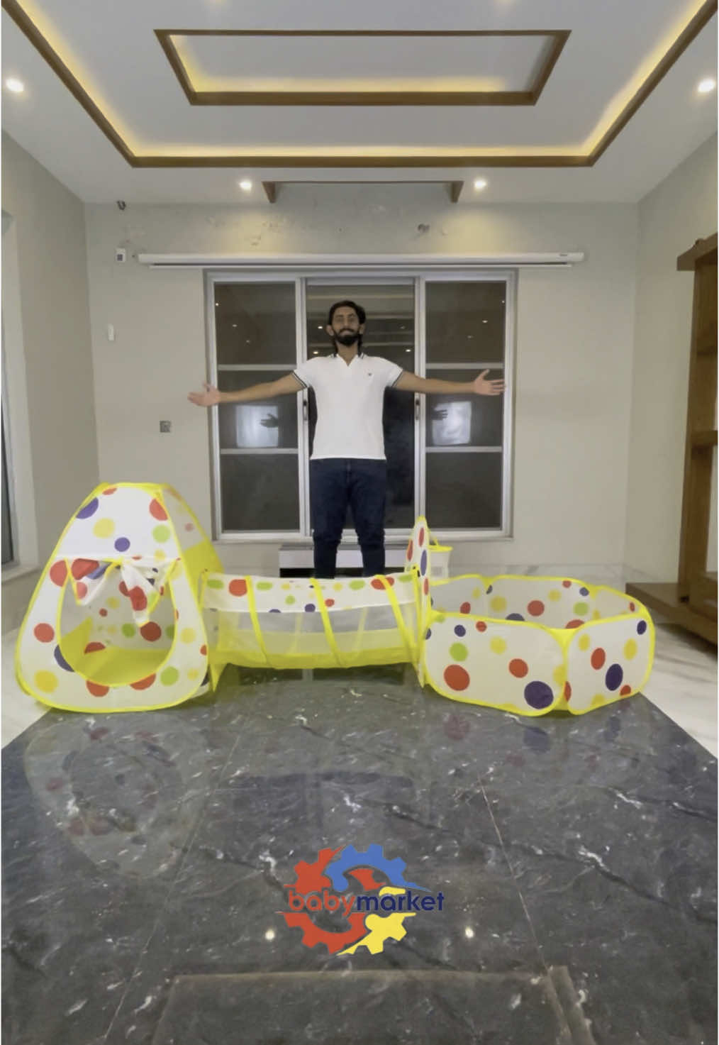 ✨ A Dream House for Kids ✨ Introducing the Baby Tent House – available in Single & 3 in 1 combo 😍 Make playtime super fun & exciting! 🏰 ✅ Easy to fold & carry anywhere ✅ Durable & long-lasting material ✅ Perfect for indoor & outdoor play Give your child a magical space full of happiness ❤️ #BabyTentHouse #KidsTent #3in1Tent #BabyProducts #KidsFun #ToysForKids #BabyEssentials #TrendingToys #BabyToysPakistan #ViralProducts #TikTokMadeMeBuyIt #ToyStore #BabyPlayTime #KidsRoomDecor #PakistanShopping