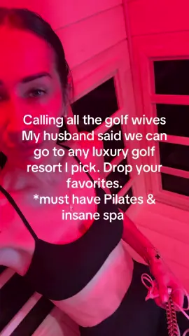 Golf wives anon. Pilates princesses only. #dinks @HigherDOSE Shop #sauna #golf #marriage 