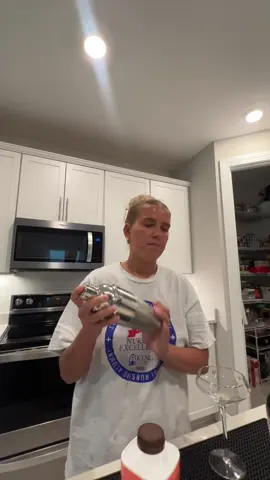 espresso martini while getting ready is top tier 