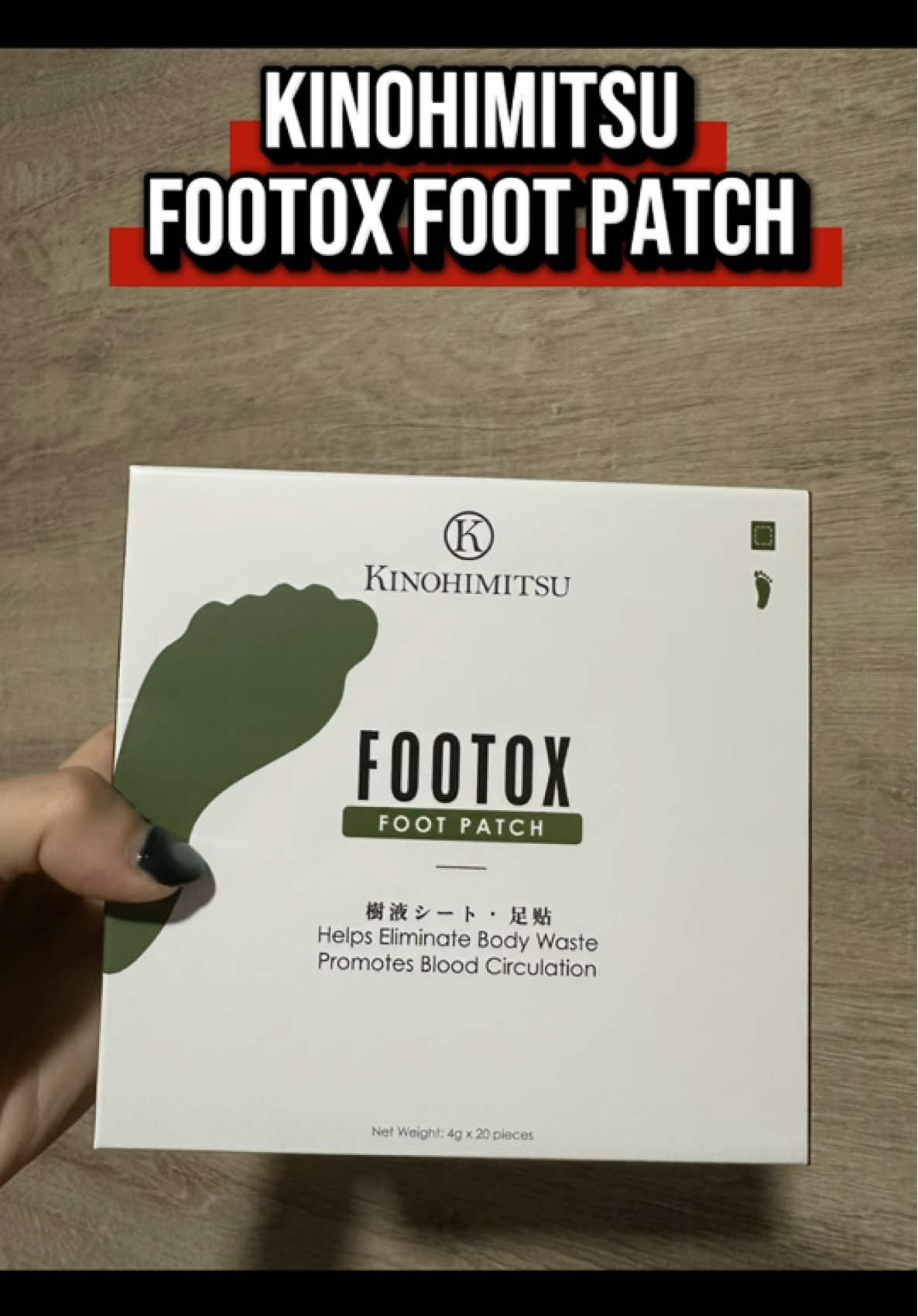 @KINOHIMITSU SG STORE  #kinohimitsu #kinohimitsufootpatch #footpatch #createtowin #tiktoksingapore 