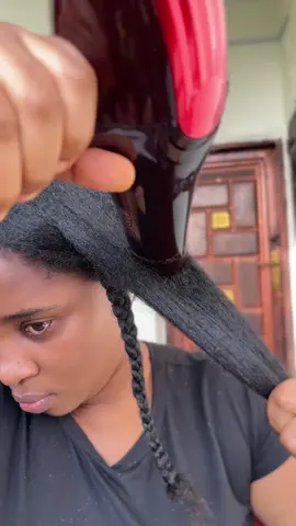 My blow dry and silk press routine  #silkpressnaturalhair #silkpresstutorial #blowdrytutorial 