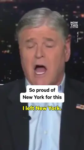 Sean Hannity doesn’t understand why New Yorkers hated him. Maybe it was all the bigotry.
