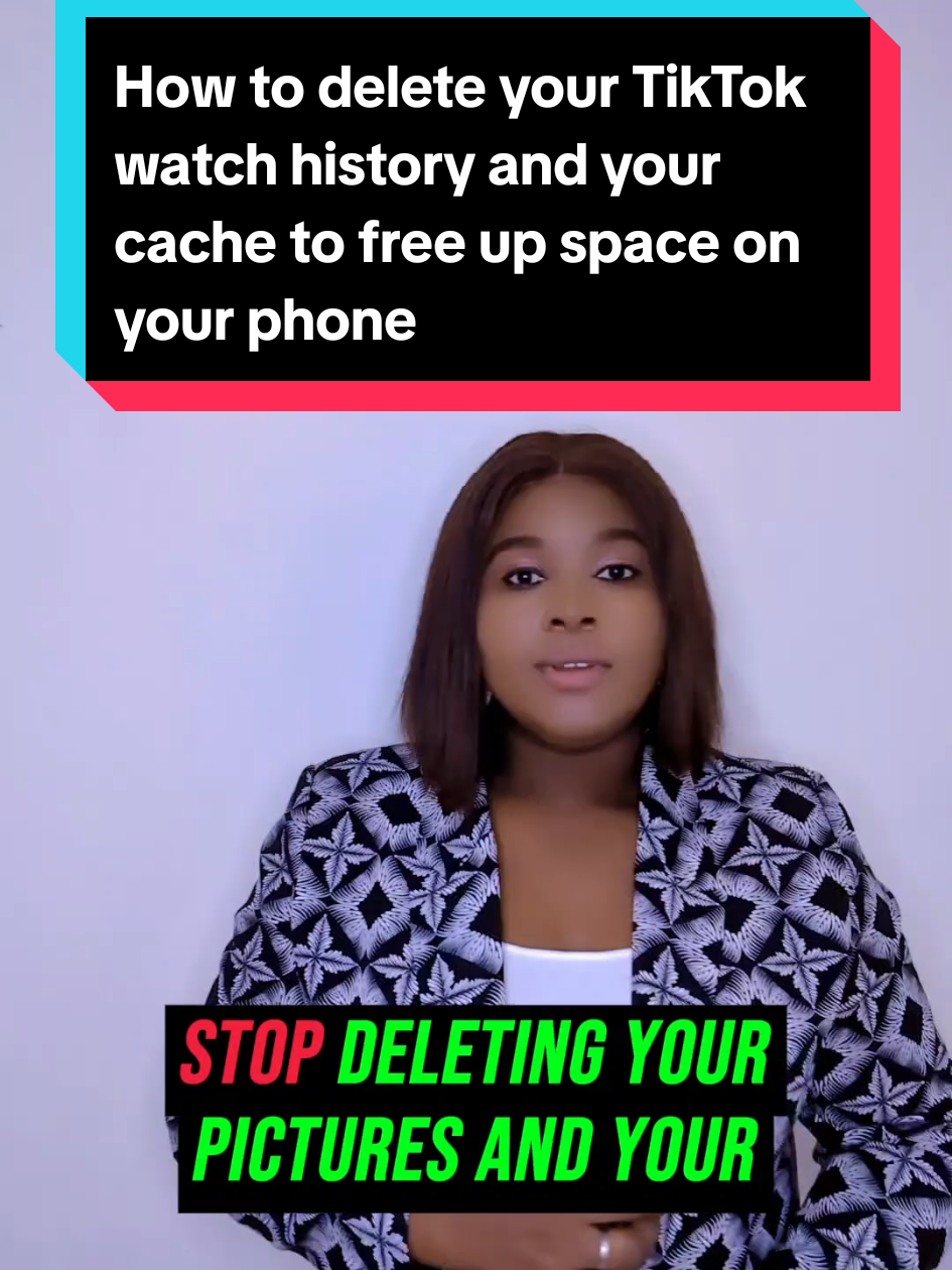 Clean phone memory and free storage space without deleting your videos and your photos #creatorsearchinsights  #cleaning  #storagehacks #deletewatchhistory  #tiktoktips 