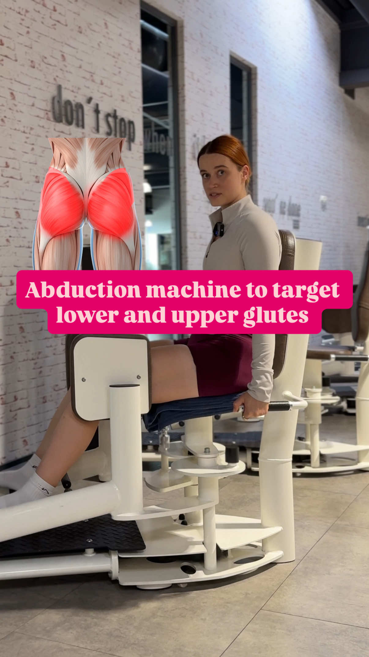 Target your lower and upper glutes the right way 👇 ➡️ lean forward if you want to target more of your glute max ➡️ sit fully upright if you want to prioritize glute medius with a little glute max involvement  ➡️ lean back if you want to shift the focus to glute medius and minimus  Remember that you will still target the whole glutes with all three of these, you will just shift a some of the focus on each of them to be more on a more specific area of the glutes  Save this for your next leg day 🤝🍑 #glutegrowth #bodyrecomp #gettoned #gluteworkouts #glutegains 