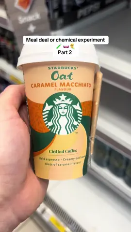 Meal deal or chemical experiment part 2 🧫🧑‍🔬🔬#FoodTok #FoodLover #nutrition #supermarket #foodies 