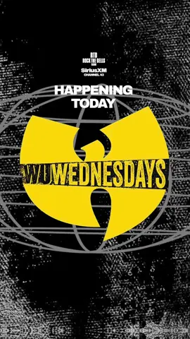 This week’s episode honors the legend #gza’s  birthday 🔥 @RZA hosts WuWednesday on @siriusxm Channel 43 at 3 PM EST.