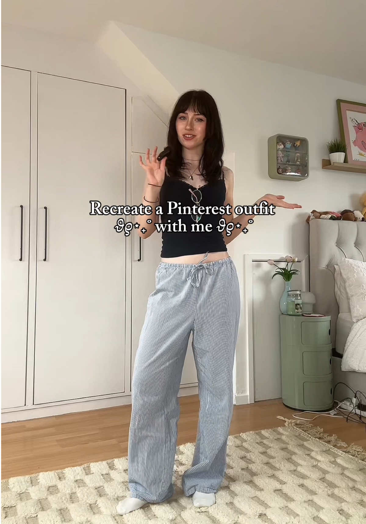 This outfit scratches my brain yanno 😮‍💨💗 #fyp #pinterestoutfit #outfitinspo #fashion #grwm 