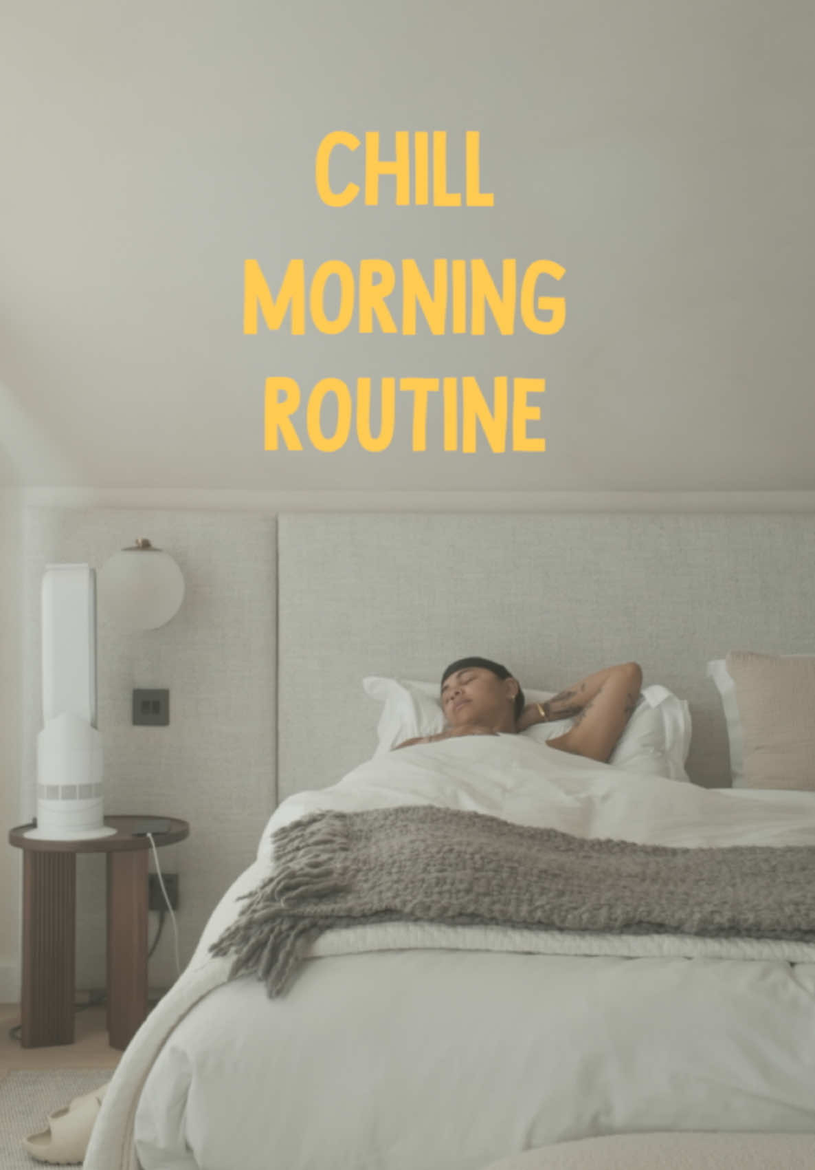 LETS HAVE A CHILL MORNING WHILE ON STAYCATION 🌅  #morningroutine #chillmorning #staycation #dailyvlogger #slowmorning 