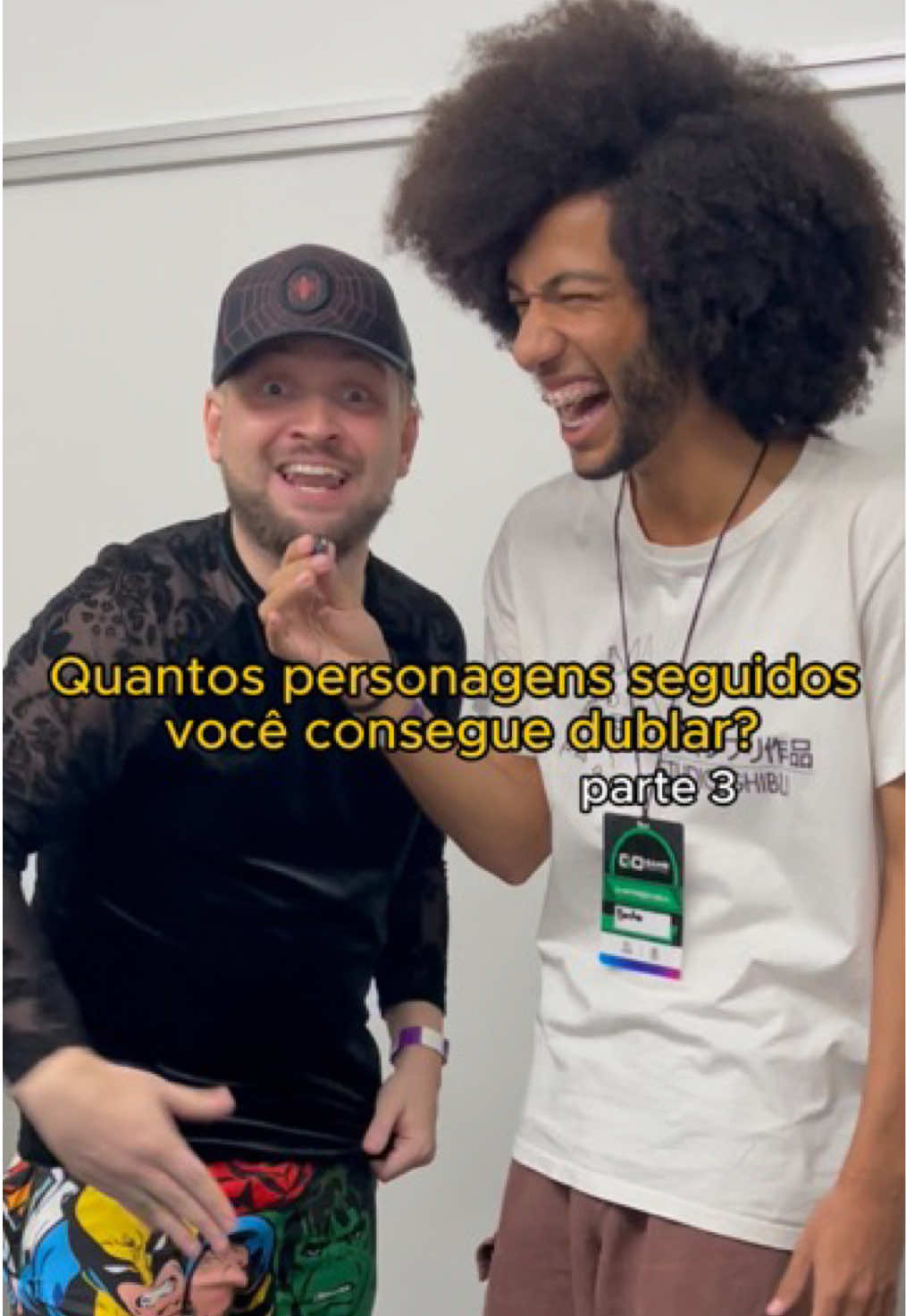 Logo mais vem a parte 4 heinn!  #luizcarlospersy #rodrigoantas #wirleycontaifer #vynitakahashi #gogamefestival #dublagem #dublagemviva #dublador #peterparker #homemaranha #lincolnlou #meumalvadofavorito #incrivelmundodegumball #raven #monstrohormonal #patrulhacanina #brucewayne #batman #dragonball #aliceinboderland