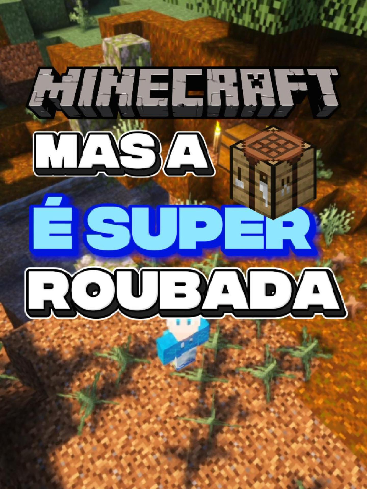 MINECRAFT, mas a bancada de trabalho é ROUBADA#Minecraft #viral #craftingtable #roubado #FY #fyp