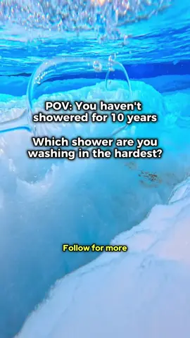 Which shower are you washing the hardest? 🚿🫧 #vibes #relaxing #shower #tiktokusa #nostalgia 